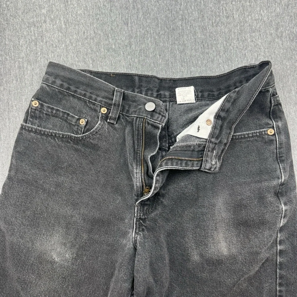Levi's 550 Denim Shorts Men's 32 *Fit 30* Black 7